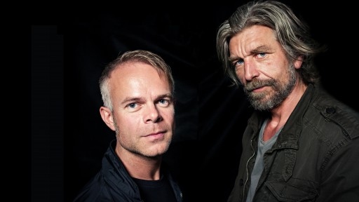 author Karl Ove Knausgaard and Tore Renberg
