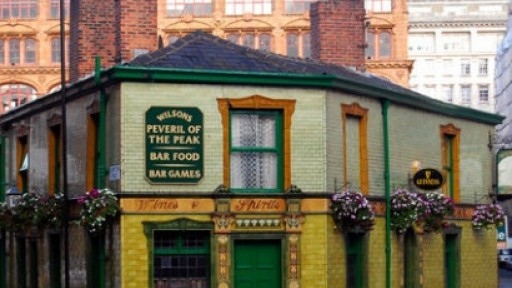 Image of the Peveril of the Peak pub in Manchester