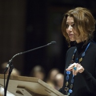 Preview of Elif Shafak delivering The Gaeia Manchester Sermon