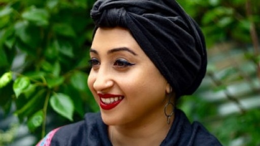 Headshot of poet Hafsah Aneela Bashir