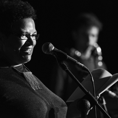 Jackie Kay at 2014 Manchester Literature Festival