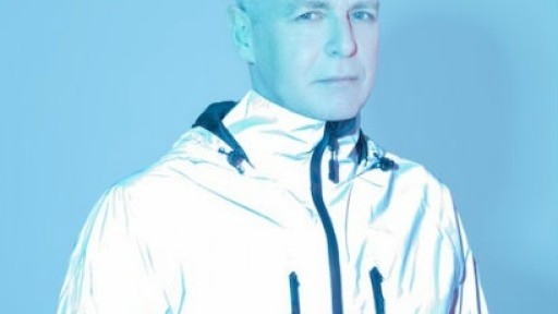 Headshot of musician Neil Tennant