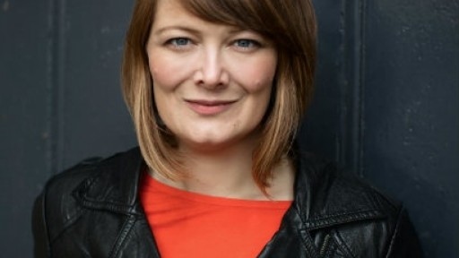 Headshot of author Kerry Hudson