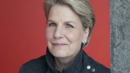 Headshot of comdian and broadcaster Sandi Toksvig