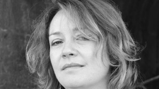 Black and white headshot of author Eimear McBride