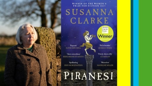 Booksleeve and headshot of Susanna Clarke