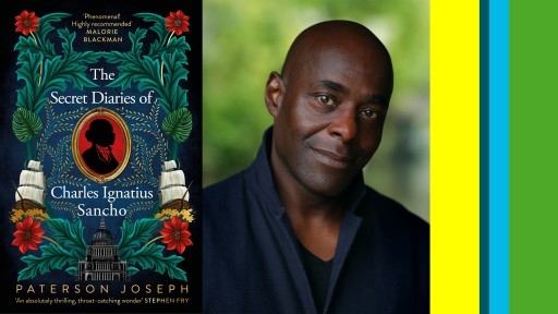 Book sleeve and headshot of author Paterson Joseph
